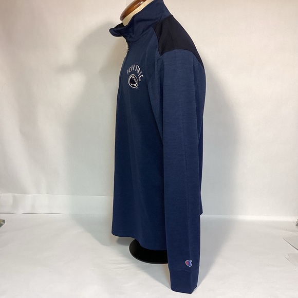 Champion Penn State Nittany Lions 1/4 zip pullover jacket shirt size medium - Picture 5 of 8